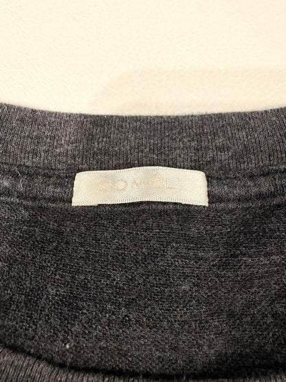 COMOLI SS16 Open-End Cotton Pocket T-Shirt Black Size M