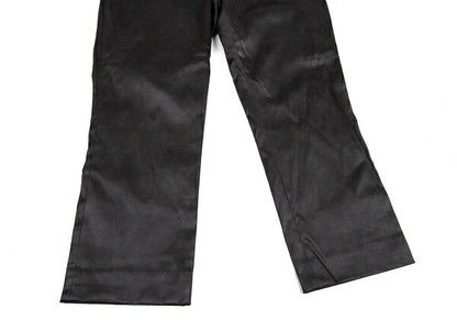 ISSEY MIYAKE Poly Stretch Coated Pants Black Size 3