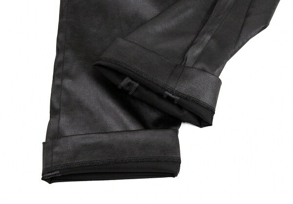 ISSEY MIYAKE Poly Stretch Coated Pants Black Size 3