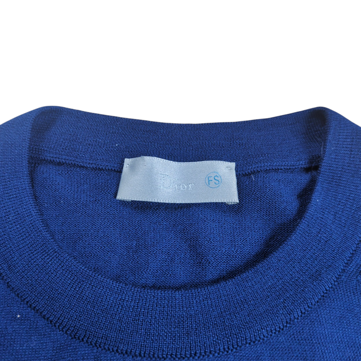 Dior Homme Bee Embroidered Crew Neck Wool Sweater Size XS