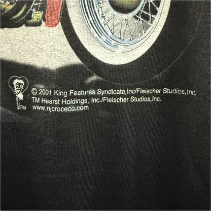 BETTY BOOP Print T-Shirt Size XL