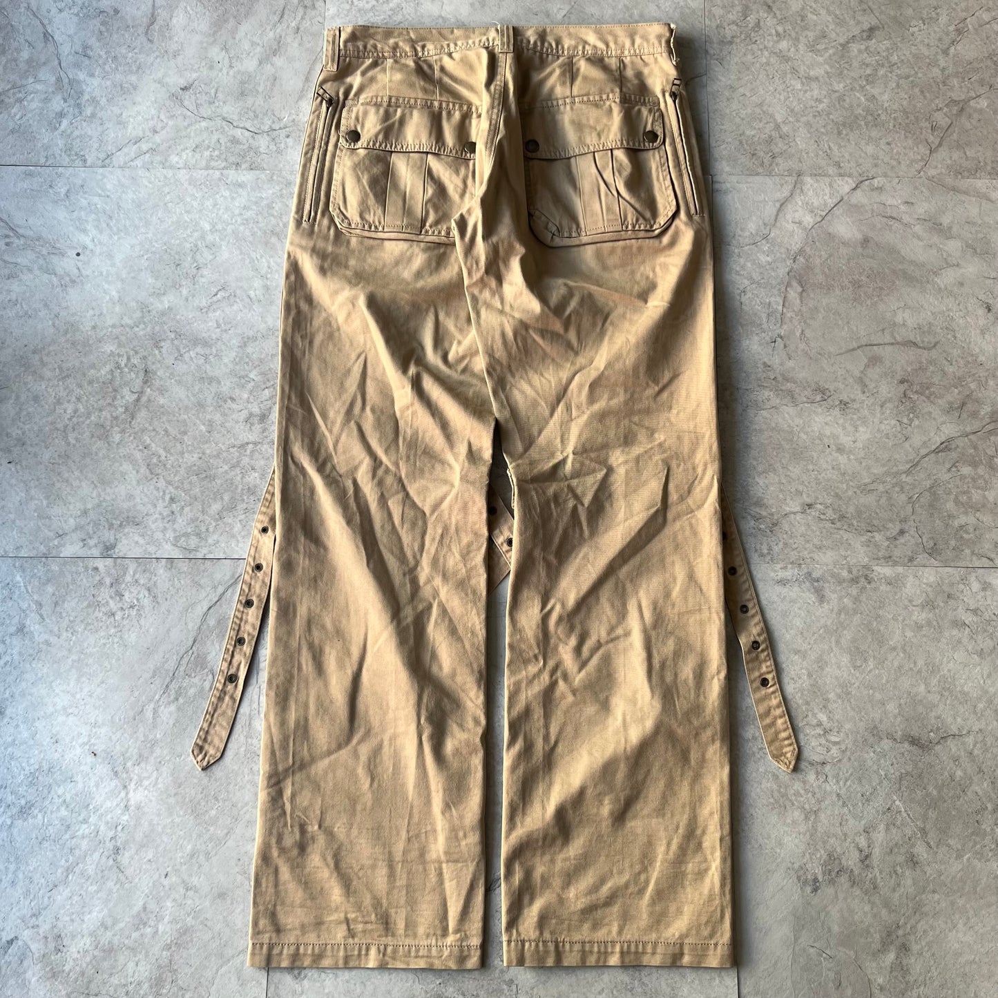 Vintage Beige Gimmick Pants Size L