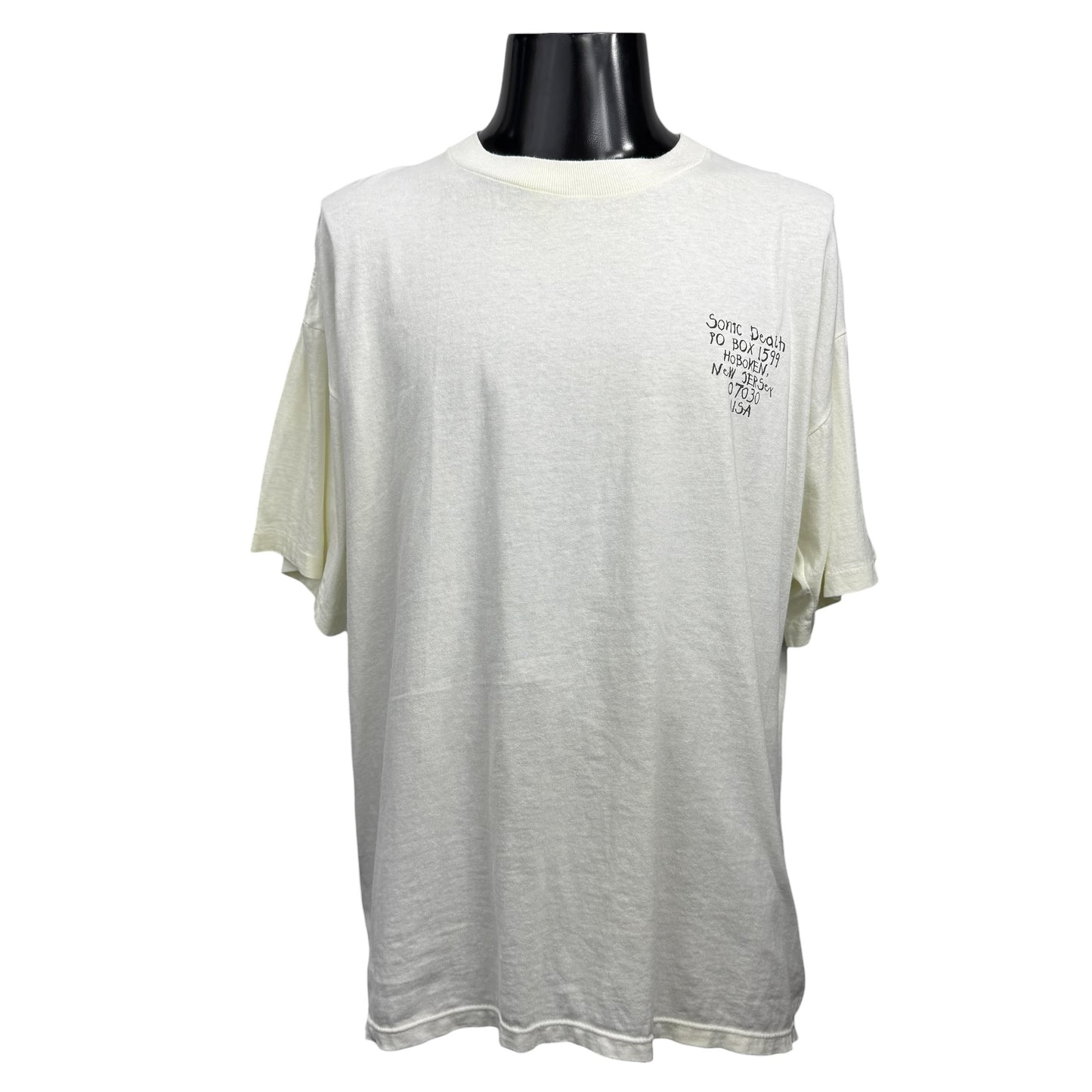 SONIC YOUTH 90s "SONIC DEATH" 1993 Copyright Vintage Size XL