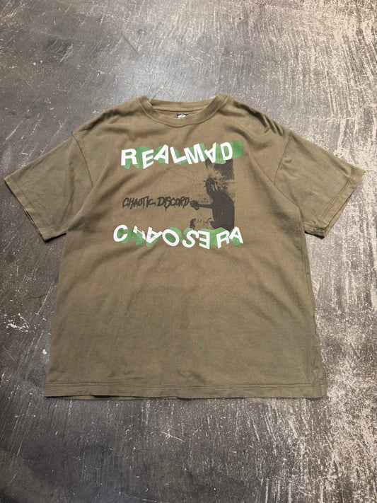 Undercover 01SS T-Shirt Khaki Cotton Size M