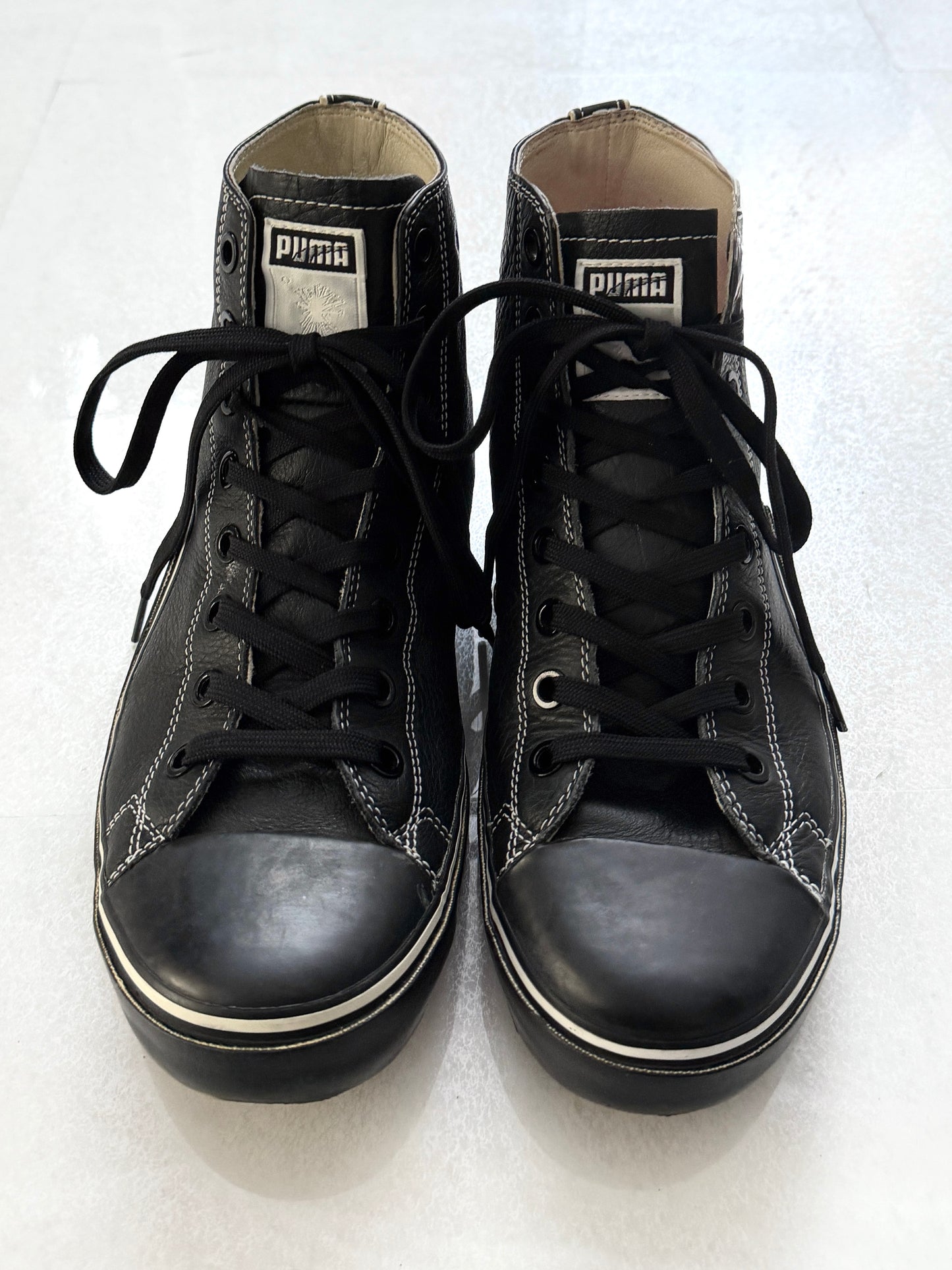 MIHARA YASUHIRO x PUMA Leather High Top Sneakers Size 26cm