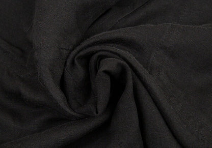Y's Tencel Linen Straight Pants Black Size 2