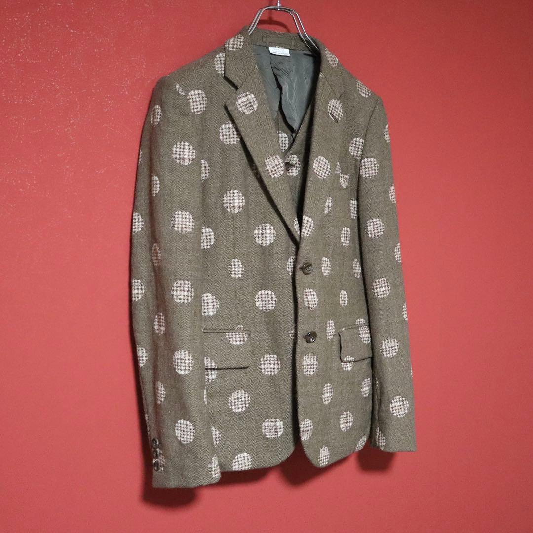 COMME des GARCONS HOMME PLUS 10AW Tweed Jacket Size XS