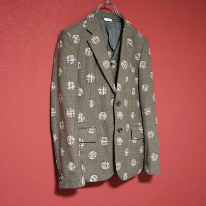 COMME des GARCONS HOMME PLUS 10AW Tweed Jacket Size XS