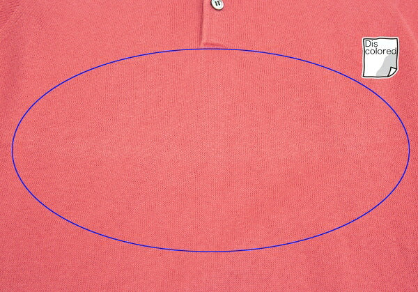 ISSEY MIYAKE HaaT Cotton Knit Polo Shirt Pink Size 2