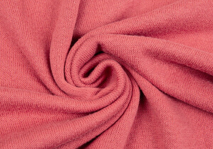 ISSEY MIYAKE HaaT Cotton Knit Polo Shirt Pink Size 2