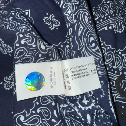 READYMADE BANDANA SLEEPING SHIRT NAVY Size 1