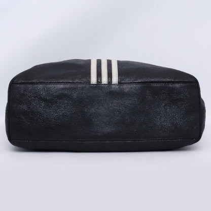 BALENCIAGA × ADIDAS North-South Leather Bag Black Size F