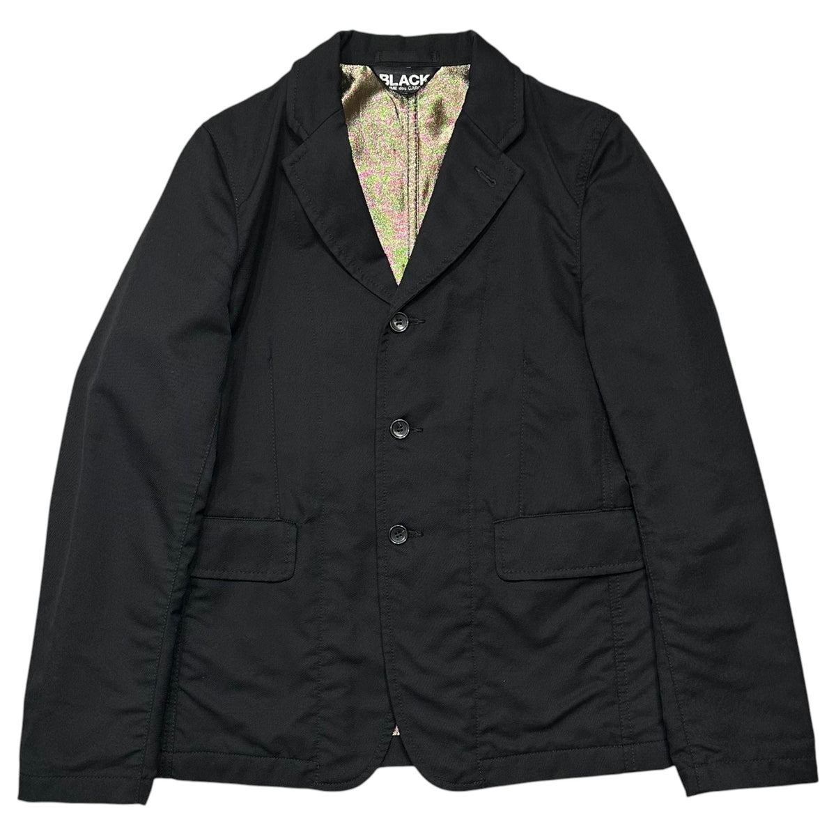 BLACK COMME des GARCONS 15AW Gold-Lined Jacket Multi Size M