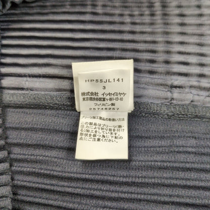 HOMME PLISSE ISSEY MIYAKE Pleats Cardigan Navy Size 3