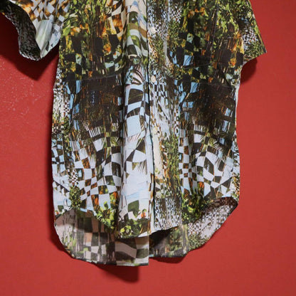 Comme des Garcons Florianviel Check Print Shirt Size XS