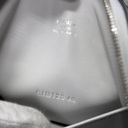 HERMES Mini Bolide 1923 Metallic Chevre Bag Size ONE SIZE