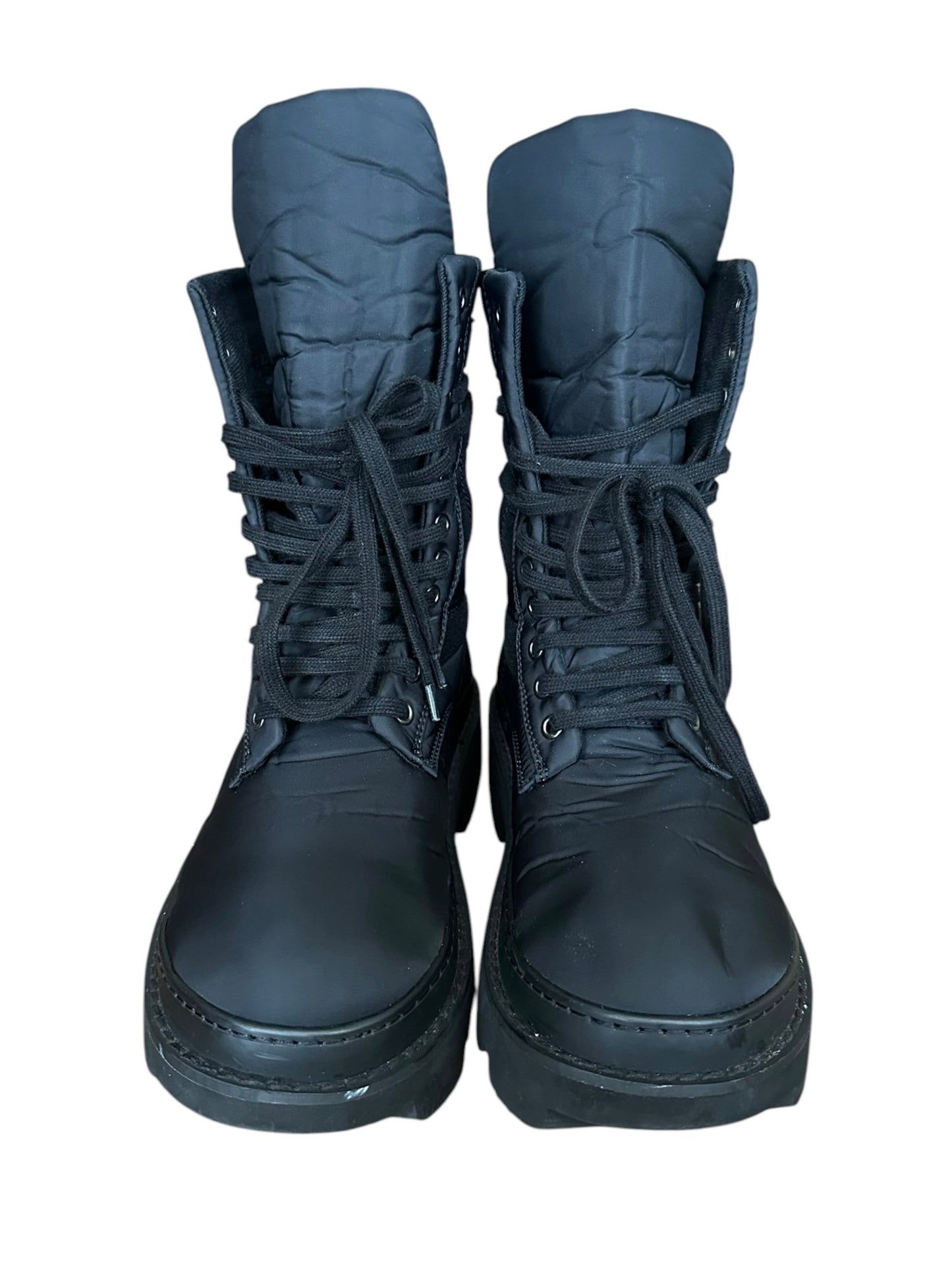 Rick Owens DRKSHDW SS24 Mega Tooth Army Boots Size EU 43