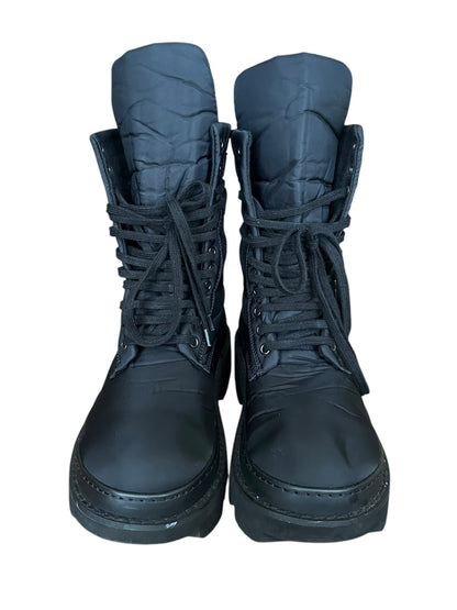 Rick Owens DRKSHDW SS24 Mega Tooth Army Boots Size EU 43