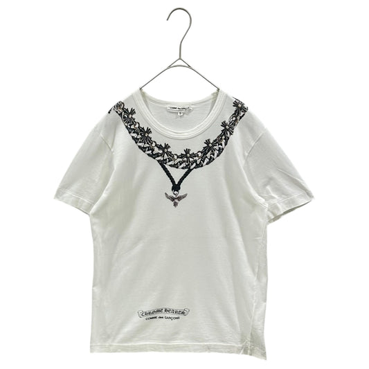 CDG x CHROME HEARTS 07 Xmas Ltd Print T-Shirt Size S