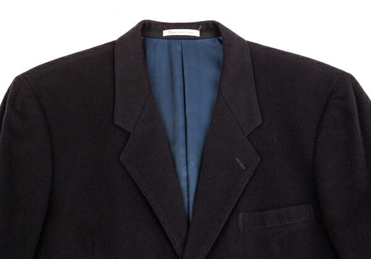 Papas Cashmere 3-Button Jacket Navy Size M