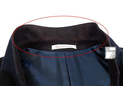 Papas Cashmere 3-Button Jacket Navy Size M