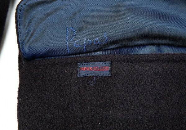 Papas Cashmere 3-Button Jacket Navy Size M