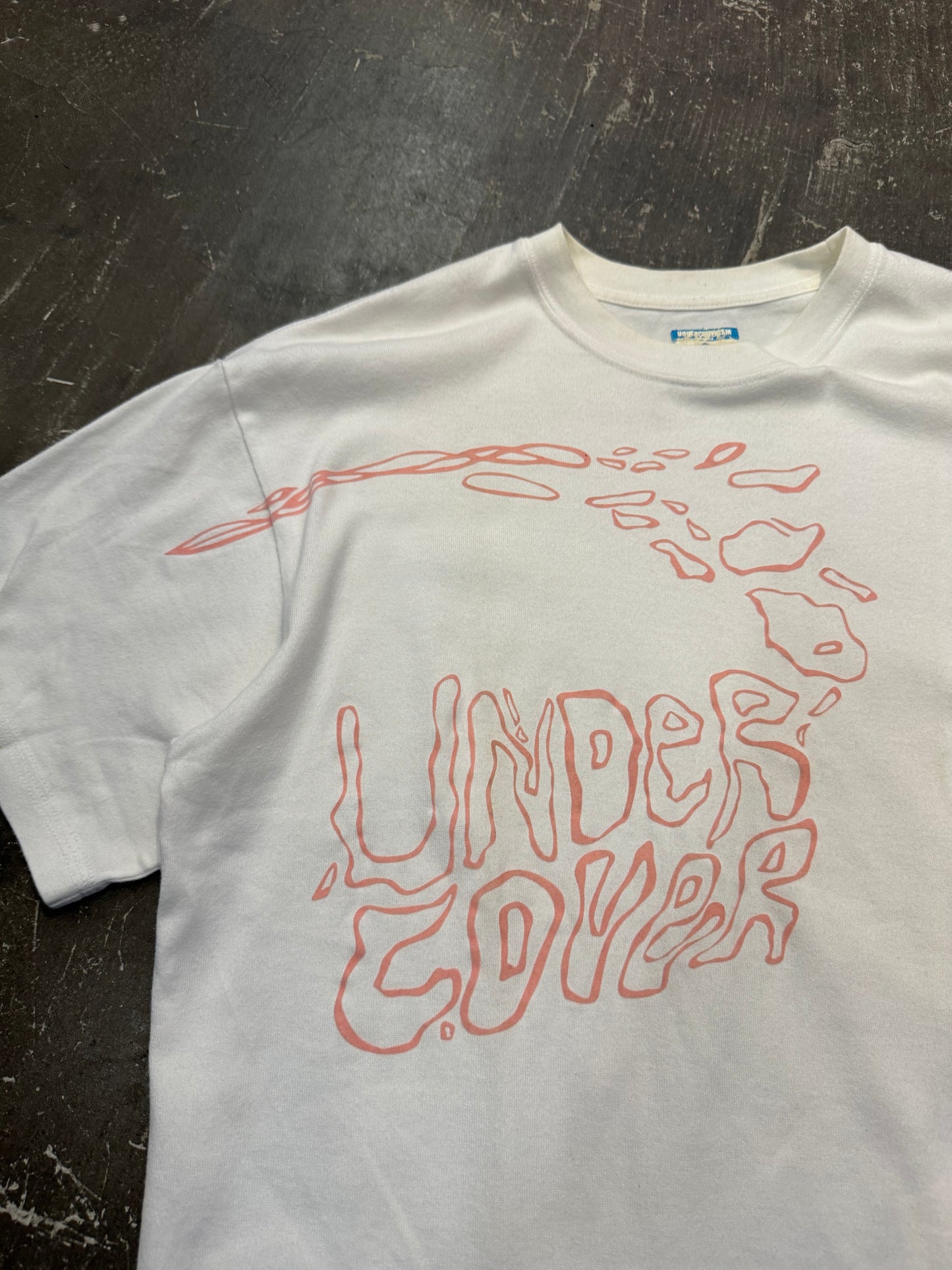 Undercover 02SS T-Shirt White Cotton Size M