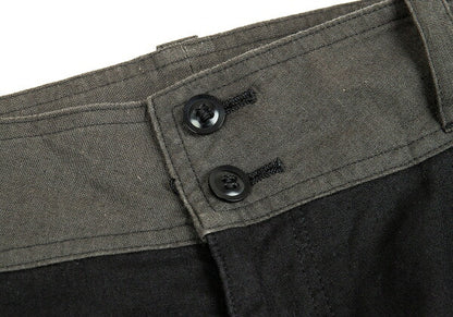 Y's Panel Knee-Tuck Tapered Pants Black Size 1