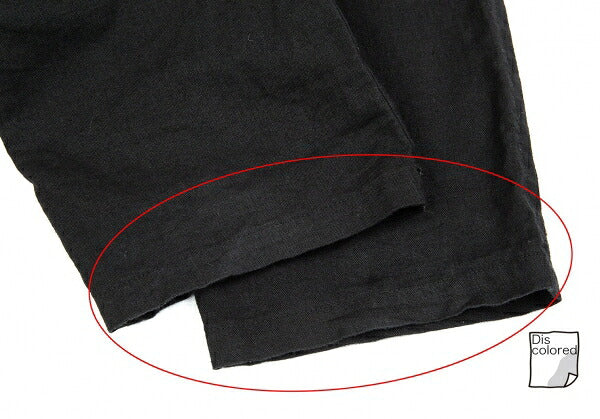 Y's Panel Knee-Tuck Tapered Pants Black Size 1