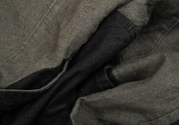 Y's Panel Knee-Tuck Tapered Pants Black Size 1