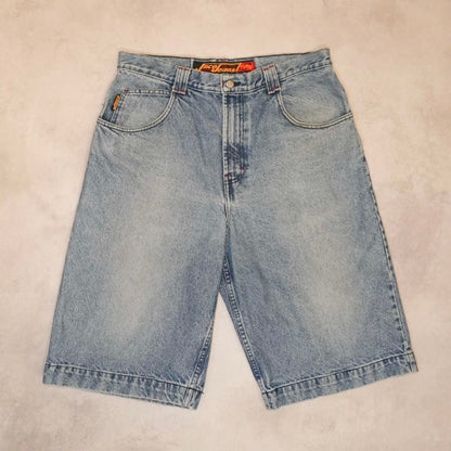 JNCO JEANS 90s 00s Baggy Denim Shorts Size 36