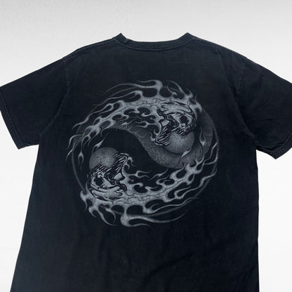 IMPORT GEAR Print T-Shirt Black Size L