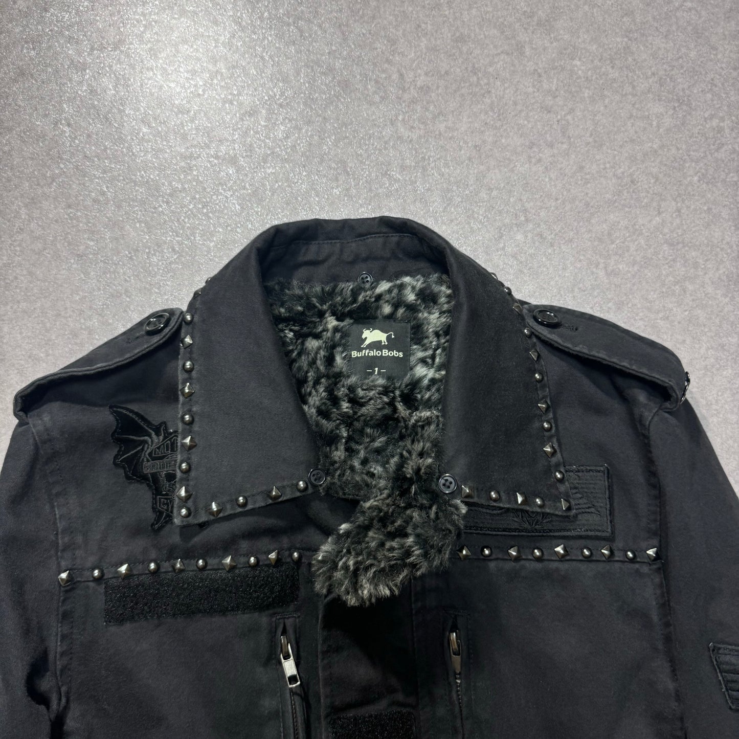 BUFFALO BOBS Black Long Sleeve Shirt Size S