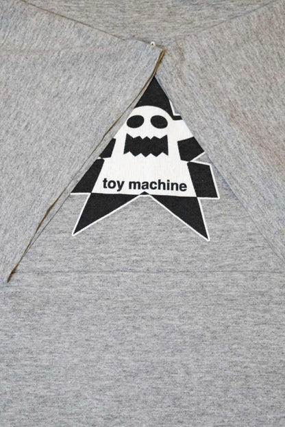 Toy Machine 90s Skate Gray T-Shirt Size XL