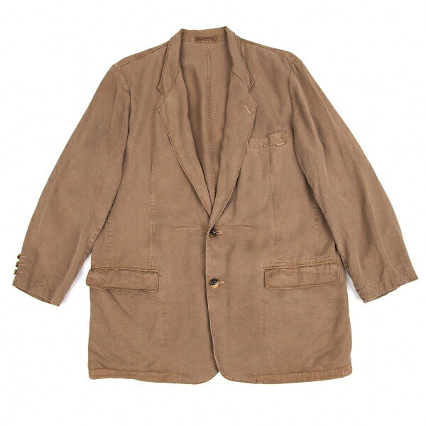 Papas Product Dyed Tencel 2B Jacket Brown Size M