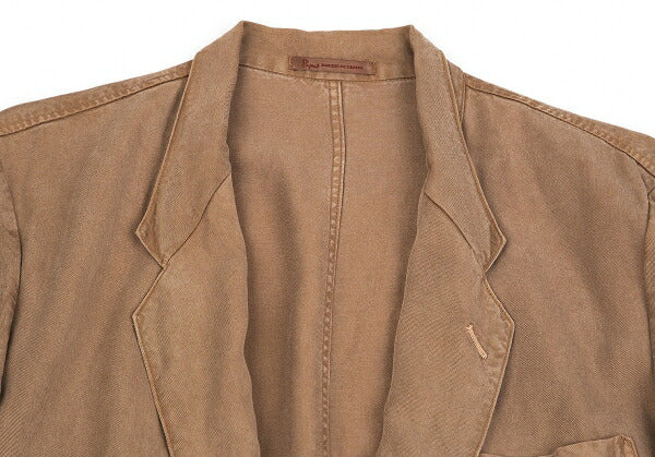 Papas Product Dyed Tencel 2B Jacket Brown Size M