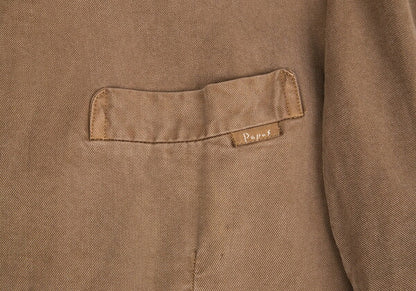 Papas Product Dyed Tencel 2B Jacket Brown Size M