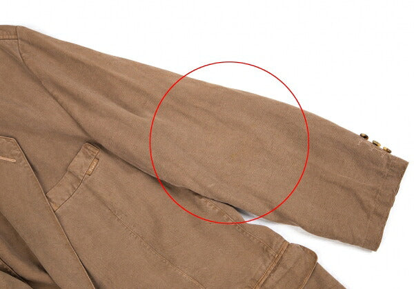 Papas Product Dyed Tencel 2B Jacket Brown Size M