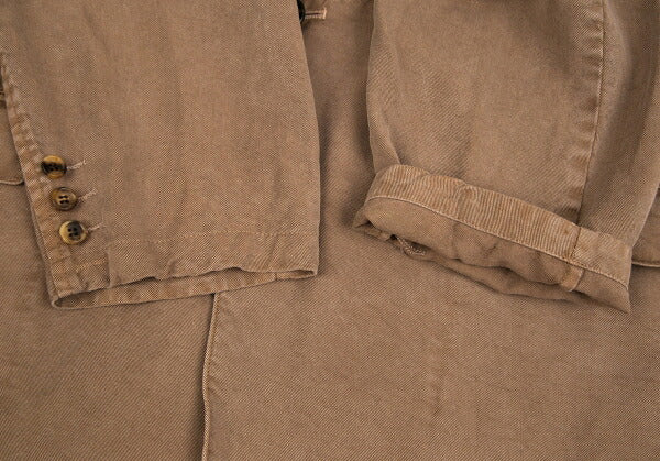 Papas Product Dyed Tencel 2B Jacket Brown Size M
