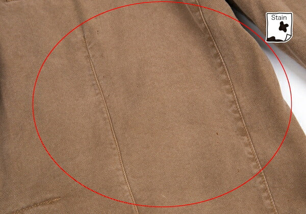 Papas Product Dyed Tencel 2B Jacket Brown Size M