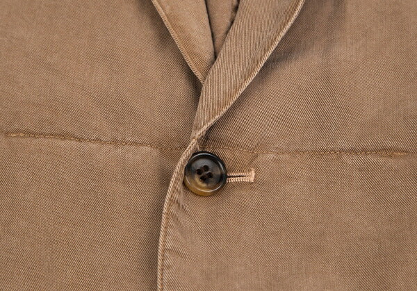 Papas Product Dyed Tencel 2B Jacket Brown Size M