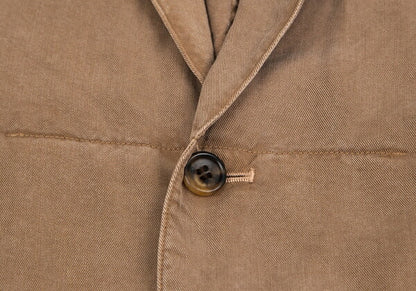 Papas Product Dyed Tencel 2B Jacket Brown Size M
