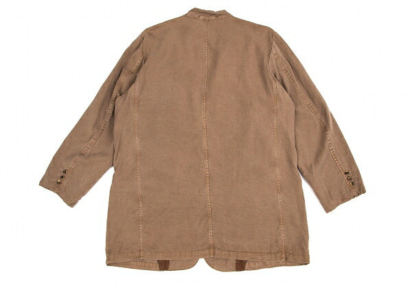 Papas Product Dyed Tencel 2B Jacket Brown Size M