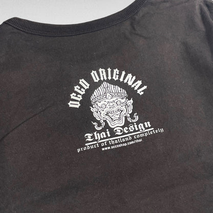 unknown Print T-Shirt Gray Size S