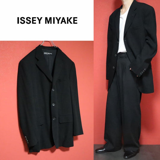 ISSEY MIYAKE WHITE LABEL 03AW Oversized Blazer Black Size 5