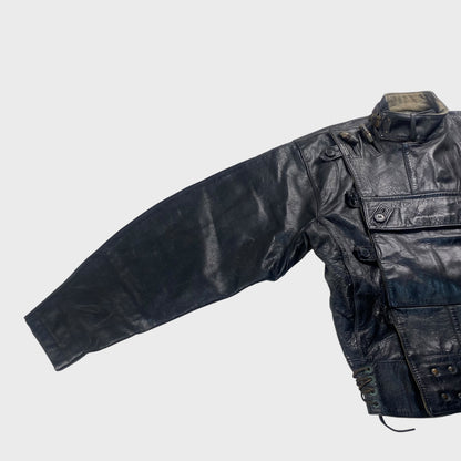 () Leather Jacket Black Size L