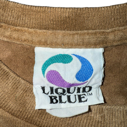 Liquid Blue T-Shirt Blue Size L
