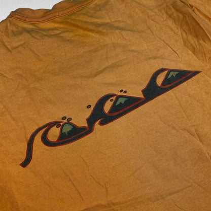 Quiksilver Short Sleeve T-Shirt Yellow Size M
