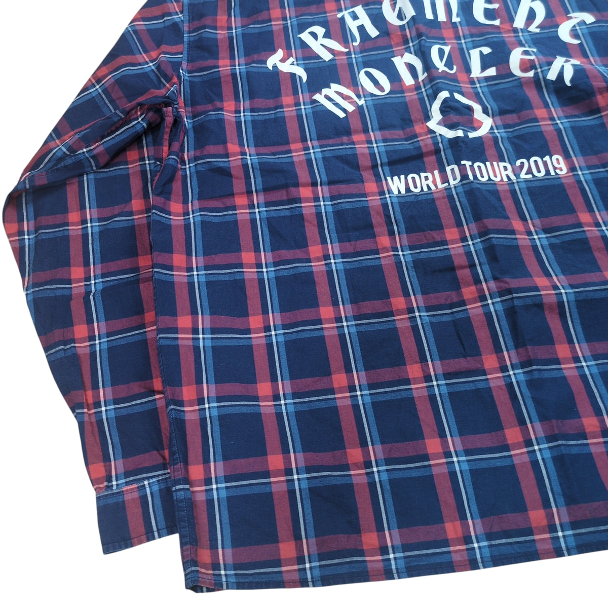 FRAGMENT DESIGN×MONCLER World Tour Check Shirt Size 4