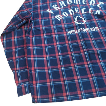 FRAGMENT DESIGN×MONCLER World Tour Check Shirt Size 4